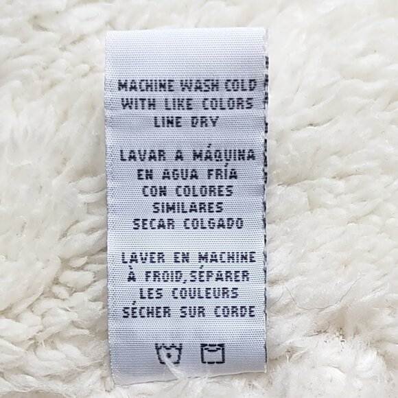 🆕Thread & Supply Canvas Utility Barn Jacket Sherpa Lined Cargo Boho Women Small - Picture 12 of 12
